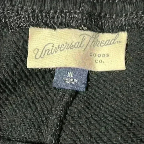 Universal Thread women’s Cotton blend shorts size XLarge black elastic waist - Picture 8 of 9